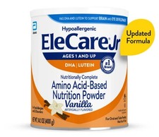 EleCare Jr Vanilla Junior Formula DHA LUTEIN amino powder 07/01/26