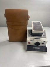 Polaroid SX-70 Land Camera With Leather Case