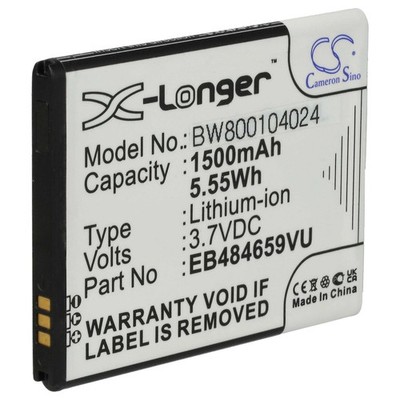 Akku für Samsung Ancora Conquer 4G SPH-D600 Exhibit SGH-T759 1500mAh