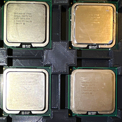 Intel Core 2 Duo E7500 2.93GHz 3MB 1066MHz LGA775 CPU Lot of 4