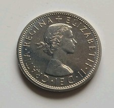 1970 Great Britain 2 Shillings (Florin) Coin, Proof??, Toned, Low Mintage