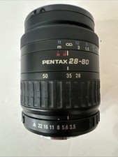 SMC PENTAX-FA F3.5-5.6 28-80MM CAMERA LENS - BLACK - USA SELLER