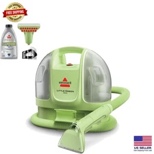 Tea Green Mini Portable Carpet Cleaner - Deep Clean with HydroRinse Technology