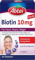 Biotin 10 Mg Forte 30 Tabletten – Hochdosiertes Biotin FüR Haut Haare NäGel