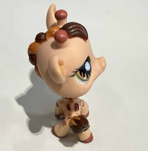 Authentic Hasbro Littlest Pet Shop LPS #902 Postcard Pet Giraffe 2007 - Picture 5 of 5
