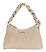 Guess Maxine Mini Shoulder Bag Schultertasche Tasche Light Taupe Taupe Neu