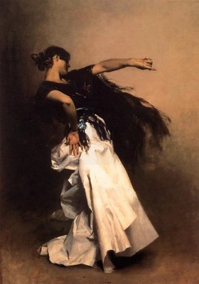 John Sargent The Spanish Dancer Study for El Jaleo 1882 17''x 22'' Archival Print