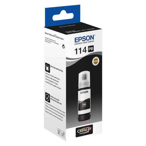 Lot original de 6 cartouches de recharge d'encre Epson 114 - Photo 3/15