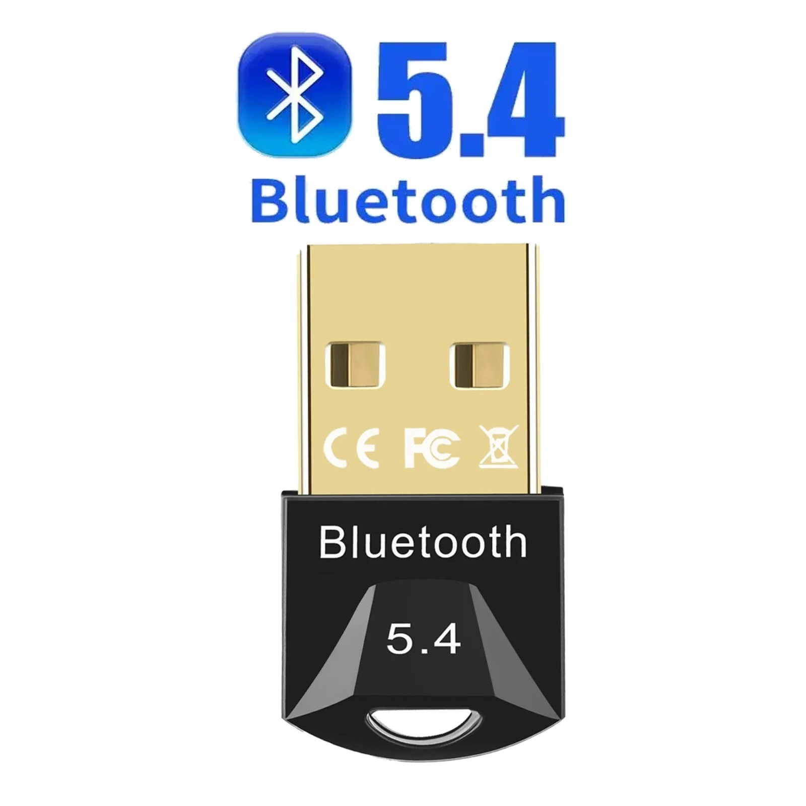 USB Bluetooth 5.0 Wireless Stereo Audio Music Adapter Dongle Receiver For TV PC