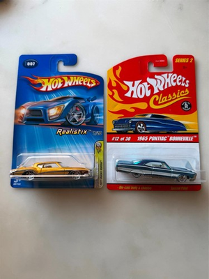 #ad Hot Wheels 1971 Buick Riviera 1965 Pontiac Bonneville Lot of 2 G24 $13.93