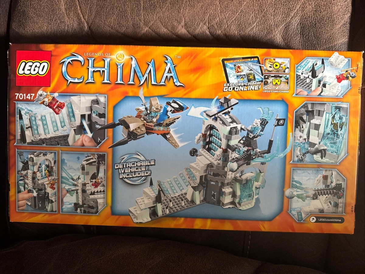 LEGO LEGENDS OF CHIMA: Sir Fangar's Ice Fortress (70147) for sale