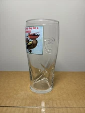Guinness 20oz Toucan Tulip Glass - Lovely Day for a Guinness - Resided Harp Logo