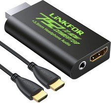 PS2 to HDMI Converter for Sony Playstation 2 PS2 to HDMI Adapter with 3.