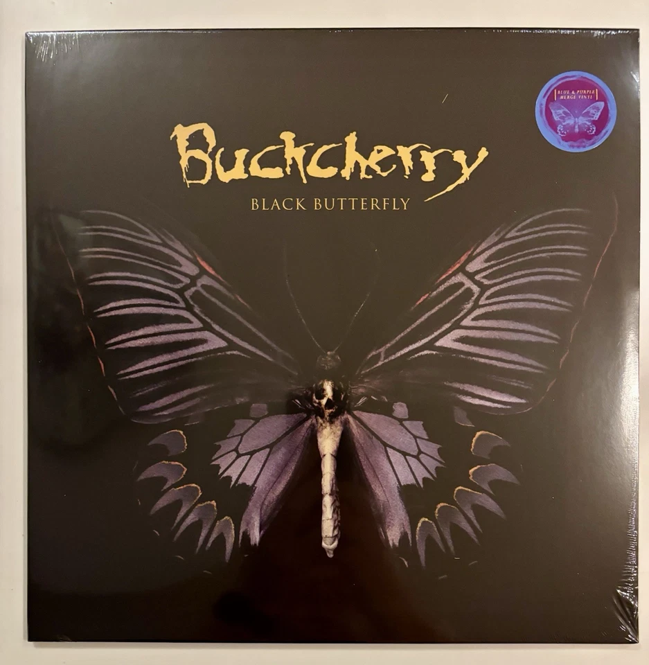 Buckcherry - Black Butterfly Limited /300 Blue / Purple Merge Vinyl LP New MINT - Image 2 of 4
