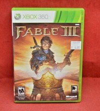 Xbox 360 Microsoft Game Studios Lion Head Fable III Rated M 17+ Game CIB #4510