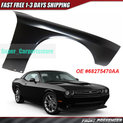 New Fender For 2008-2022 Dodge Challenger Passenger Right Side Primed CH1241285