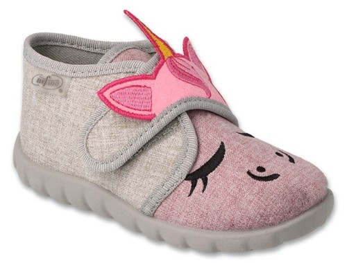 Befado Girls canvas shoes sandals infants kids trainers slippers size 3 - 9UK - Picture 4 of 21