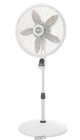 Lasko 18" Adjustable Pedestal Oscillating Air Standing Fan With Remote White
