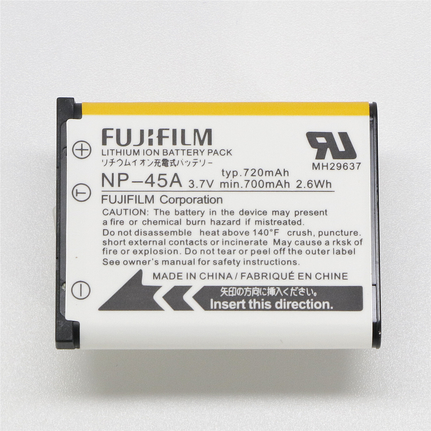 New Genuine Original Fujifilm NP45A Battery For NP45 J10 J25 J35