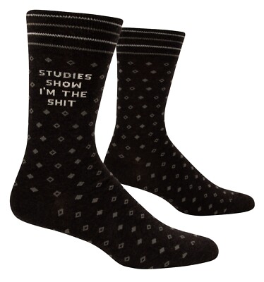 Blue Q Socks I'm The Sh*t Herrensocken - Neu! Tolles Neuheit Geschenk UK 6-11