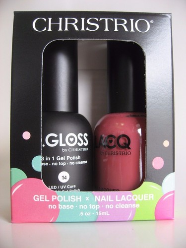 Q GLOSS Christrio Duo 3 IN 1 Soak-Off Gel w/Polish No Base, Top or Cleanse Pt 1 - Picture 15 of 54