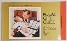 1963 Print Ad Kodak Gift Booklet  Page Cameras,Movie Cameras,Projectors