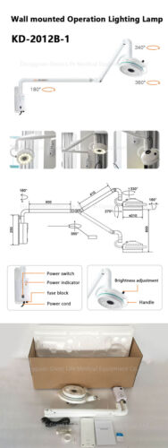 36W Shadowless Exam Lamp Ceiling Wall 12LED Surgical Medical Light FDA GreatLife - Picture 16 of 27