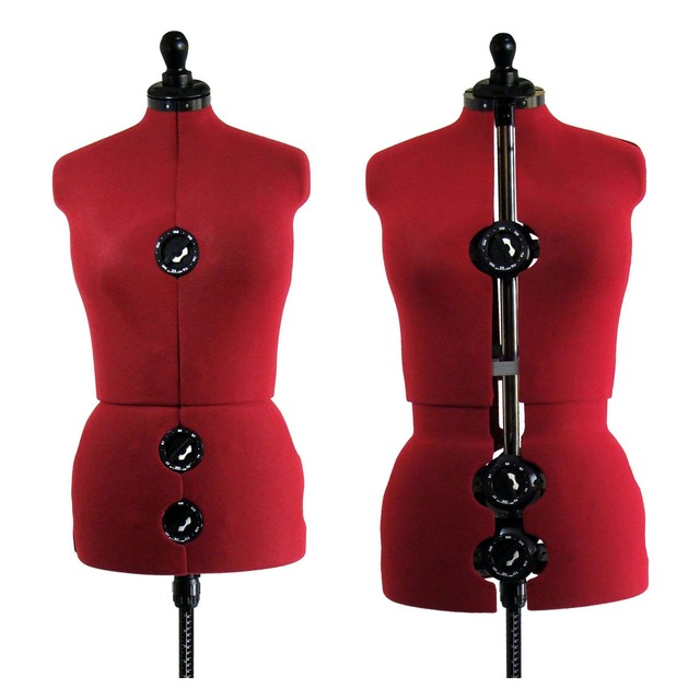 Dressmakers Mannequin Dummy Adjustable Dress Form Mannequins Size 1622