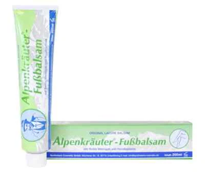 LACURE PULLACH HOF 3 Alpenkräuter Fußbalsam lacure FußCreme Weinlaub Rosskastanie Beine Fuß Massage