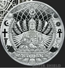 1 oz. Silver Shield Mini Mintage Proof: THE GREAT WORK. COA & Box.