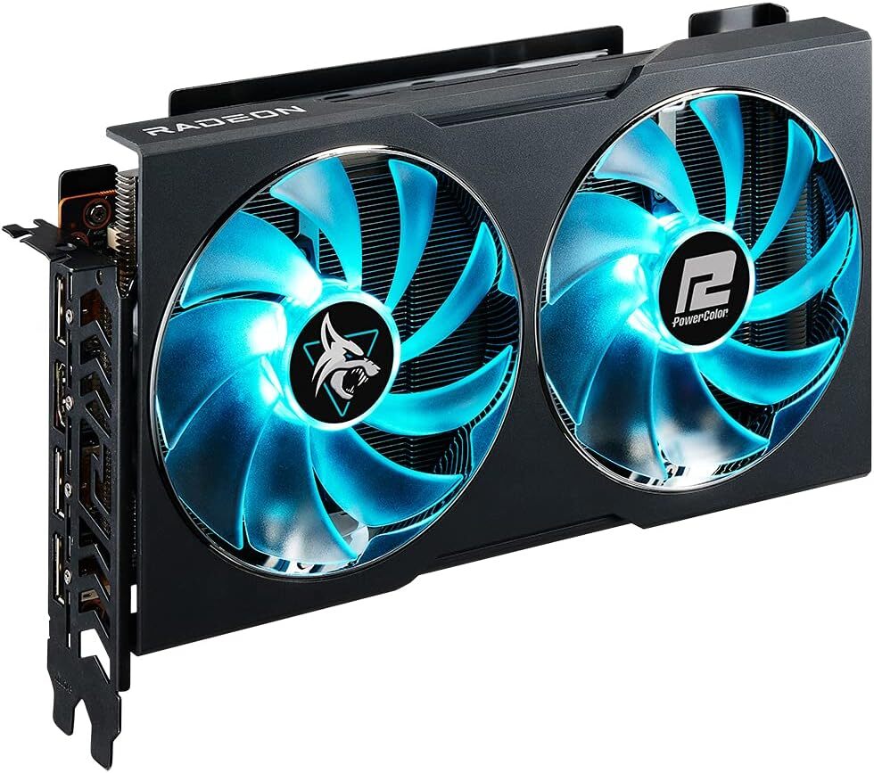 PowerColor Radeon RX 6600 XT 8GB HellHound GDDR6 Video