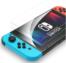  2-PACK For Nintendo Switch console Premium Tempered Glass Screen Protector