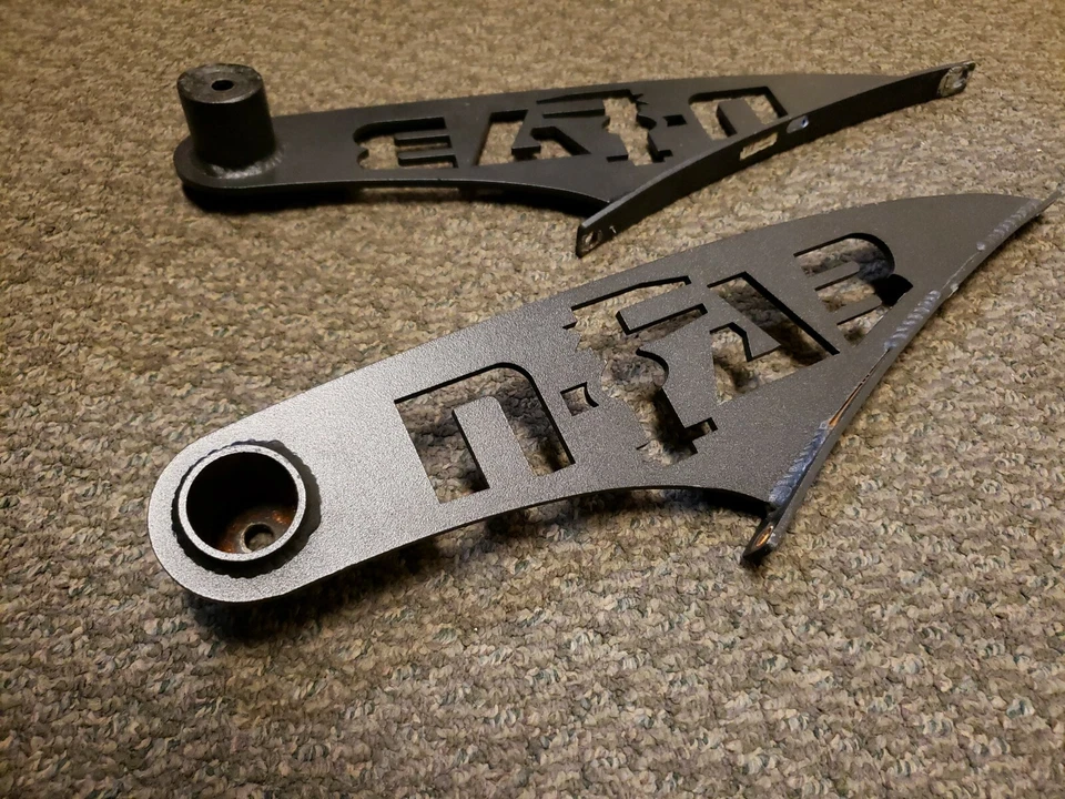 USED N-FAB T0750LR-TX ROOF MOUNTS - TEX. BLACK - 50 SERIES FREE SHIPPING! - Image 3 of 4