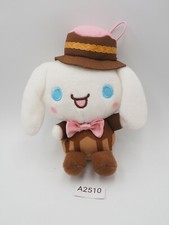 Cinnamoroll A2510 Cinnamon Sanrio SEGA Strap Mascot Plush 5" Toy Doll Japan