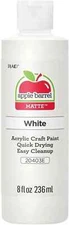 Apple Barrel Acrylic Paint in Assorted Colors (8 Ounce), 20403 White