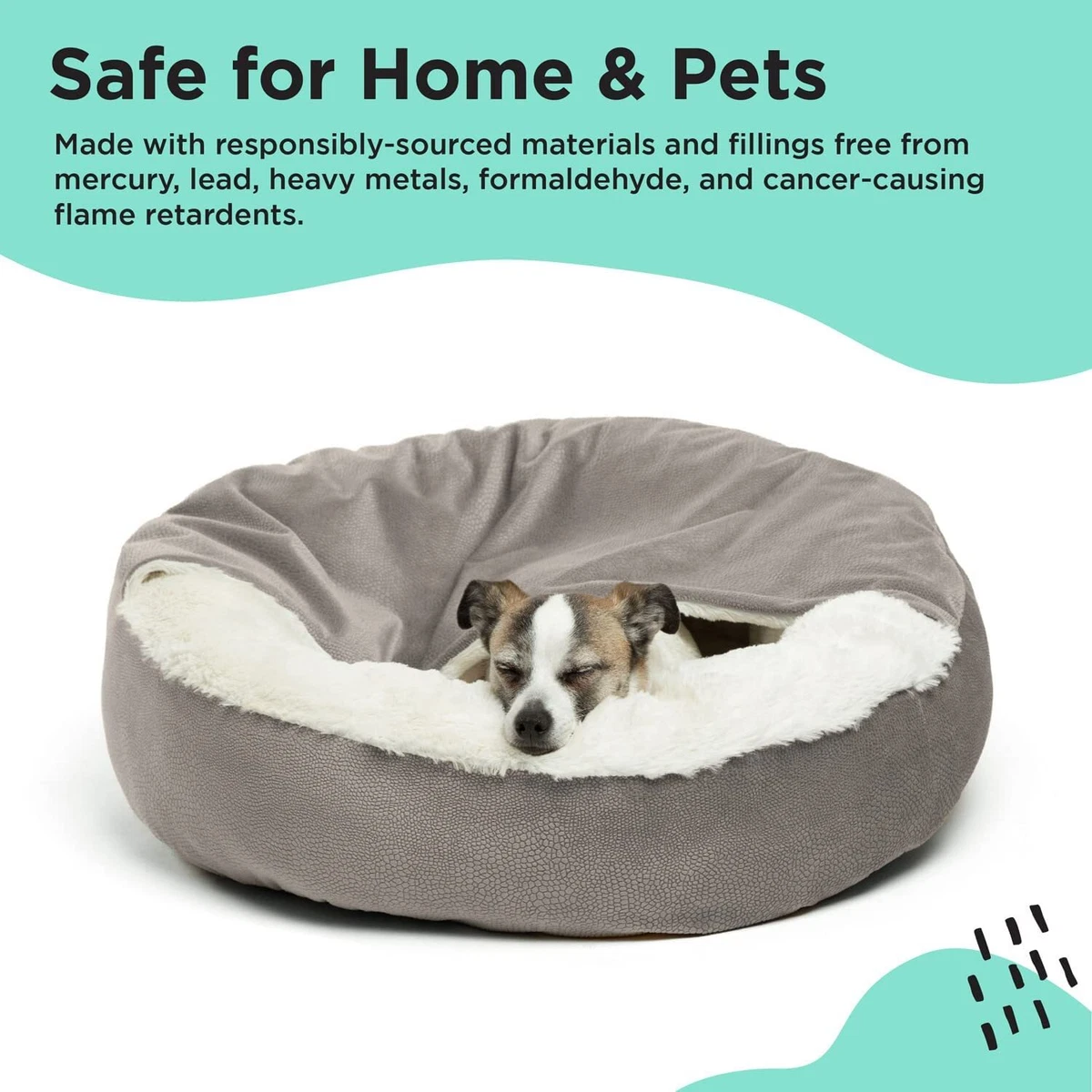 Dog cave bed hotsell pets at home