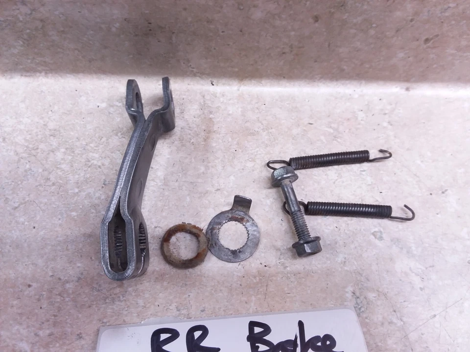 Lote de herrajes de brazo de placa de freno trasero Honda 250 XL XL250 XL250S 1980 ANX-C44 Foto 4 de 4