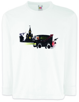 M-TEAM Kinder Langarm T-Shirt Scooby A-Team Mystery Doo Machine Van Car TV Mr.