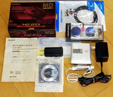 SONY MZ-R910 Silver Walkman MDLP Portable MD Player Recording,playback confirmed