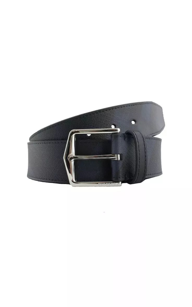 Burberry belt discount mens blue