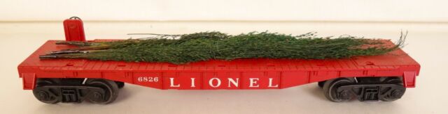 SET OF 5 CHRISTMAS TREES FOR FLAT CAR 6826 LIONEL PARTS