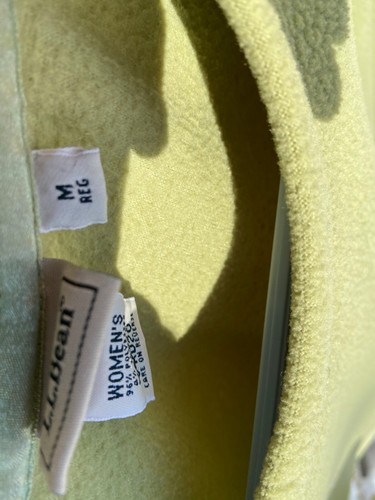 2 Vintage - LL Bean Classic Sweaters Medium Violet & Green Priority ship $6 - Picture 9 of 10
