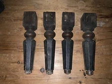 Beautiful Old Oak Table Legs. 