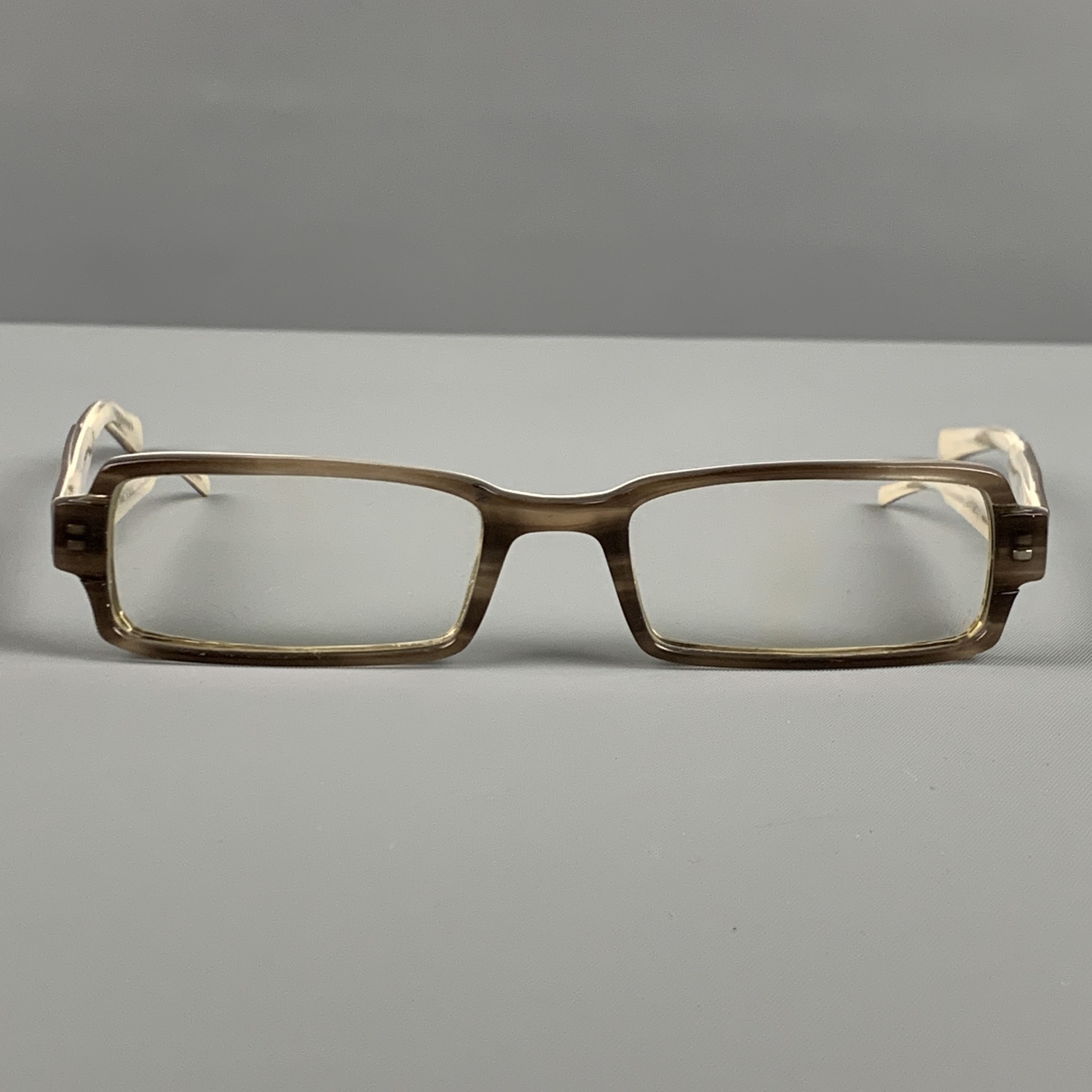 BEVEL Gray Rectangle Oliva Frames - image 1