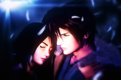 Final Fantasy VIII Squall and Rinoa PS1 Premium POSTER MADE IN USA