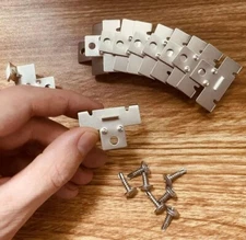 20 Pack Recessed Light Clips for Retrofitting, Torsion Spring Use, Fits 5-6" Can