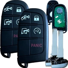 2 Smart Remote Key Fob M3N-40821302 7FF25LXHAB for 2022 2023 2024 RAM ProMaster