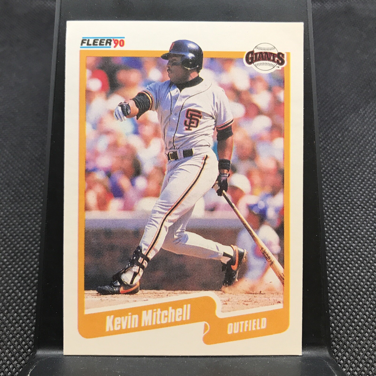 Fleer 1990 Kevin Mitchell San Francisco Giants MLB Baseball Card #65