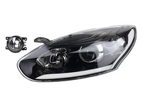 Scheinwerfer Halogen passend für Renault Megane III 01/ 2014 - H7 H7 Li. + Nebel