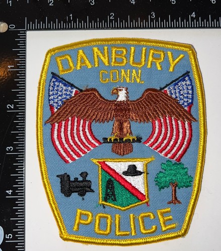 VINTAGE OBSOLETE Danbury CT Connecticut Police Dept Department Patch | eBay